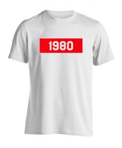 1980 white T-Shirt