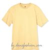 A mustard yellow t shirt