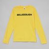 Billie Eilish  Yellow long sleeve shirt