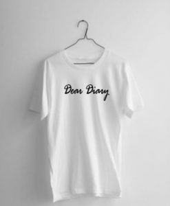 Dear Diary white tees