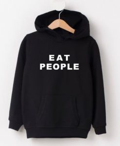 Eat People Black Hoodie
