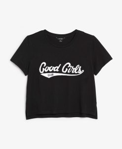 Good girls club cropped shirt