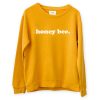 Honey Bee Sweatshirt Yellow