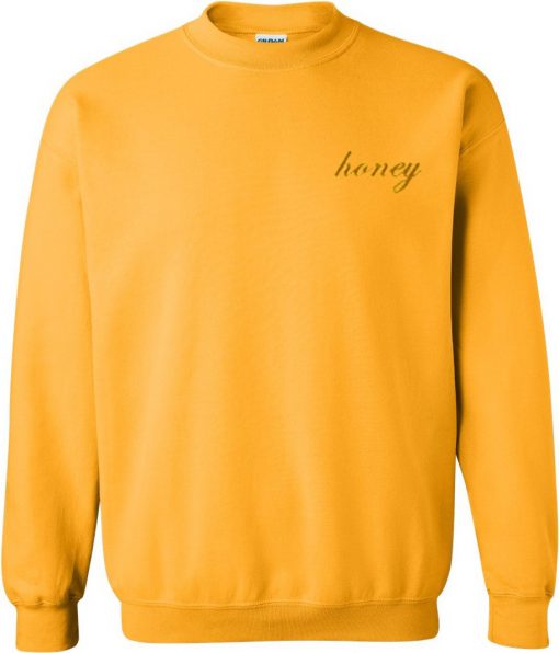 Honey Sweater Yellow Soft colour