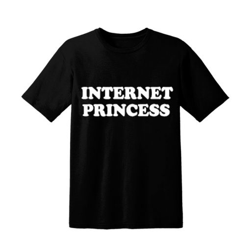 Internet Princess black T-shirt