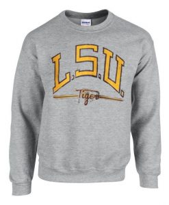 LSU tiger logo sweatshirt