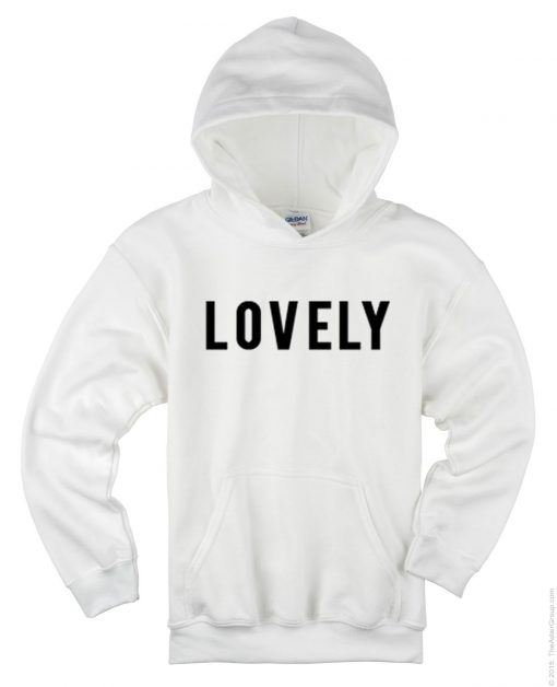 Lovely white Hoodie - donefashion.com