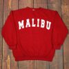 Malibu red Sweatshirt