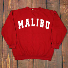 Malibu red Sweatshirt