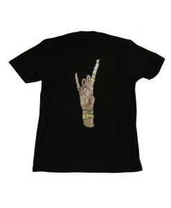 Metal Hand T Shirt back