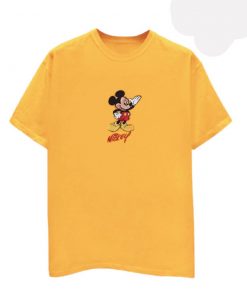 Mickey Mouse Yellow T shirt