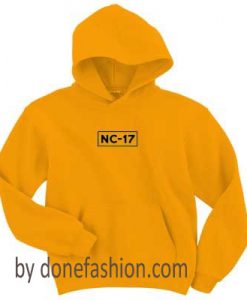 NC-17 Yellow Hoodie