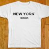 New York Soho white T Shirt