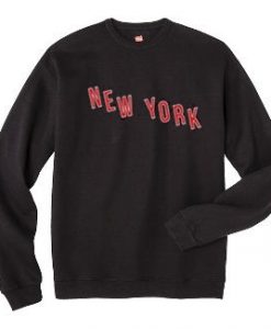 New York black Sweatshirt