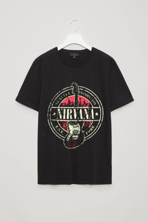 Nirvana Guitar T Shirt