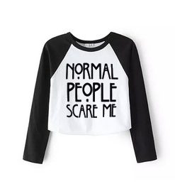 Normal people scare me shirt