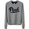 PINK Sweatshirt Grey