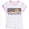 Peachy ringer t shirt