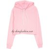 Pink Short female hoodie