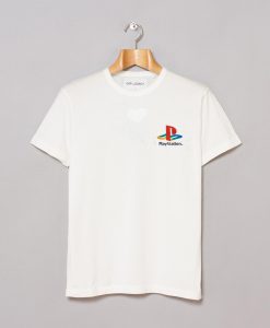 Play station white tees