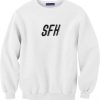 SFH white sweatshirts