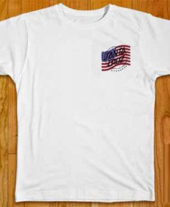 Santa Cruz Flagged USA Unisex adult T shirt