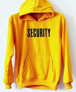 Security Yellow Hoodie
