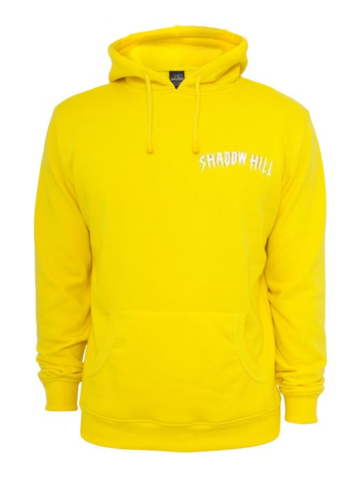 Shadow Hill yellow Hoodie - donefashion.com