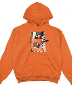 Skeleton Orange Hoodie