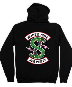 South Side Serpants  back hoodie