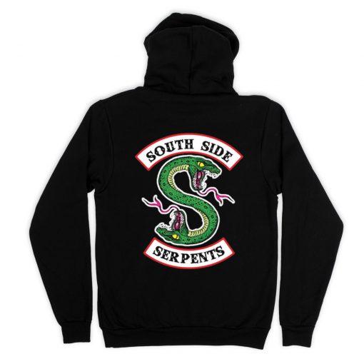 South Side Serpants  back hoodie