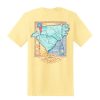 Southern Marsh River Routes NC and SC T Shirt Back