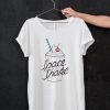 Space shake white T-shirt
