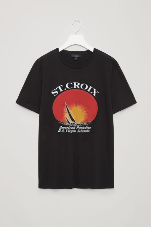 St Croix American Paradise T Shirt