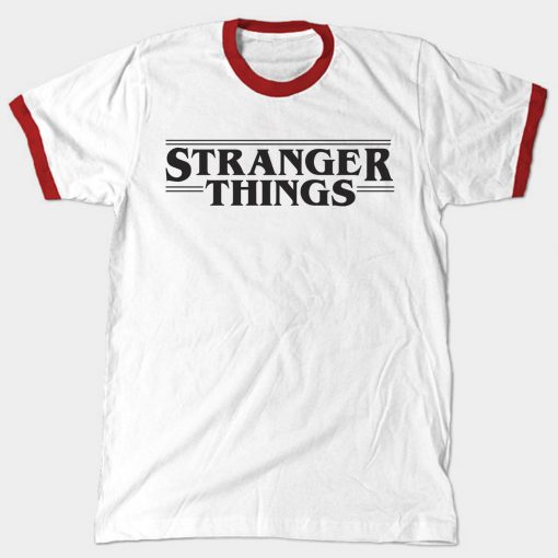 Stranger Things Shirt Ringer Tee