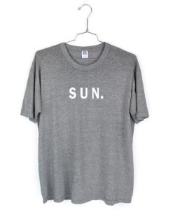 Sun Grey T shirt