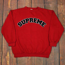 Supreme Red Sweatshirt