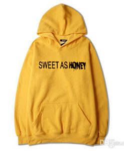Sweet As Honey  yellow hoodies