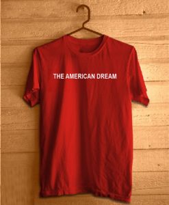 The american dream Red T-shirt