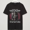 The death when life knocks you down calmly get back up shirt