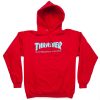 Thrasher Magazine Red  Hoodie