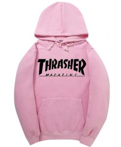 Thrasher magazine Hoodie Pink