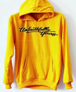 Unfaithfully Yours Yellow Hoodie