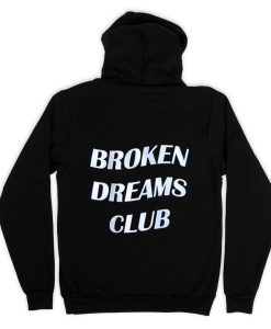 Unisex Broken Dreams Club back hoodie