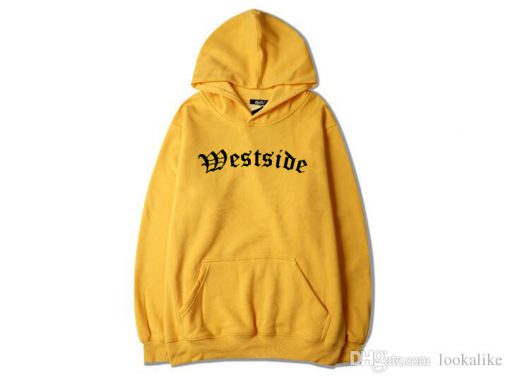 Westside Pullover Yellow Hoodie