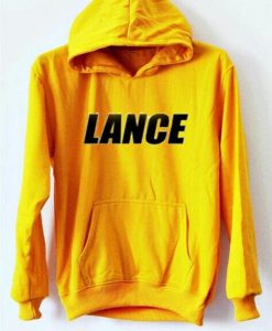 Yellow Lance logo  Hoodie