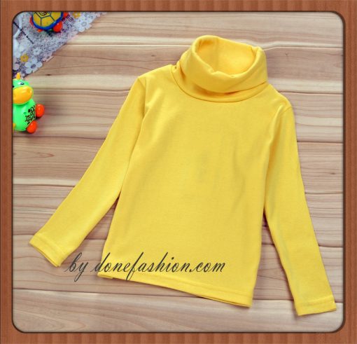Yellow mustard long sleve turle neck shirts