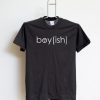 black Boyish black t-shirt