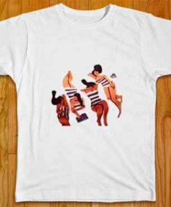 sunbathing woman t-shirt