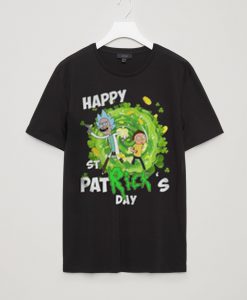 Happay Patric's DAY Black T Shirts